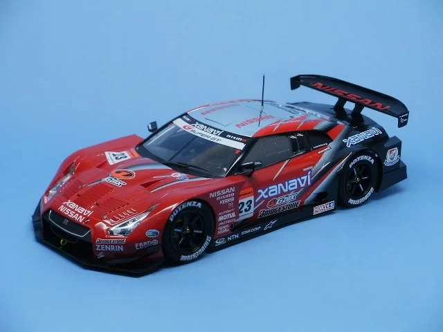 タミヤ1/24ザナヴィニスモgt-rプラモデル完成品